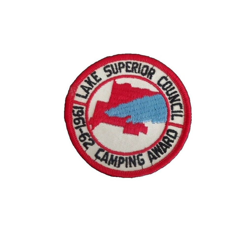 Lake Superior Council 1961 - 1962 BSA 3 Inch Round Boy Scouts Of America Patch